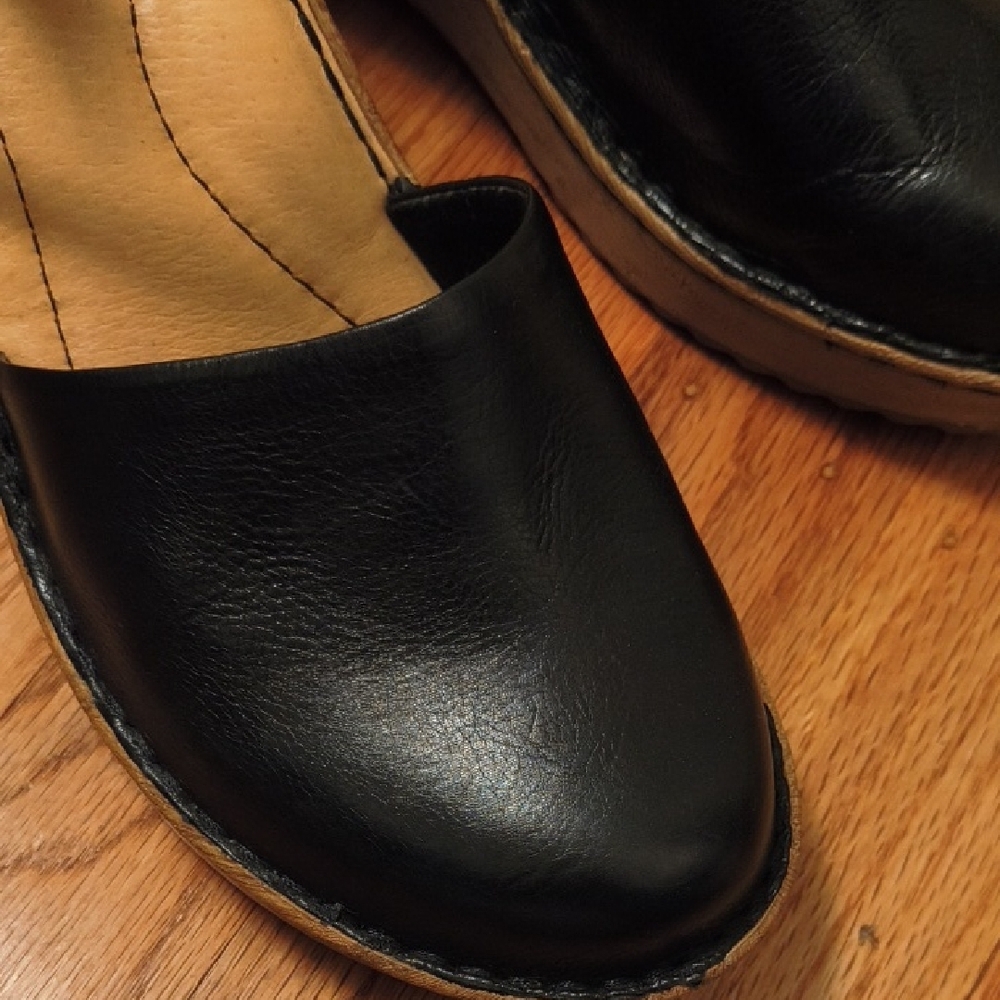 Born Nellie Black Mary-Jane Wedge Shoes - Picture 7 of 11